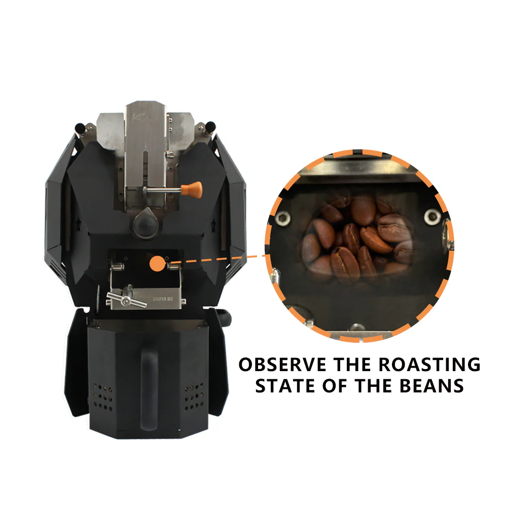 Kaleido Sniper M2s Pro Electric Coffee Roaster (400g) - Artisan System (Version 2) - Image 3
